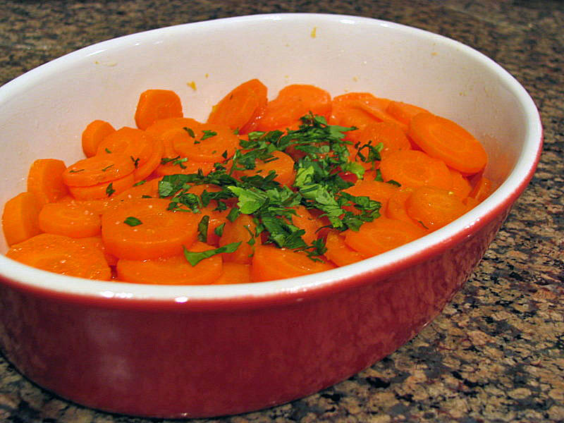 Recipes for cooked carrots